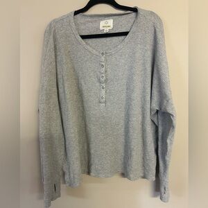 Offline by Aerie Women’s grey waffle - size XL